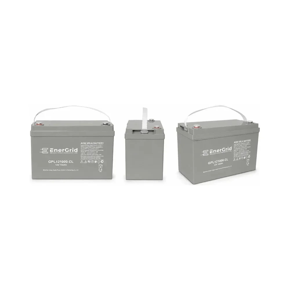 Аккумуляторная батарея EnerGrid GPL121000 CL, 12 В, 100 А·ч