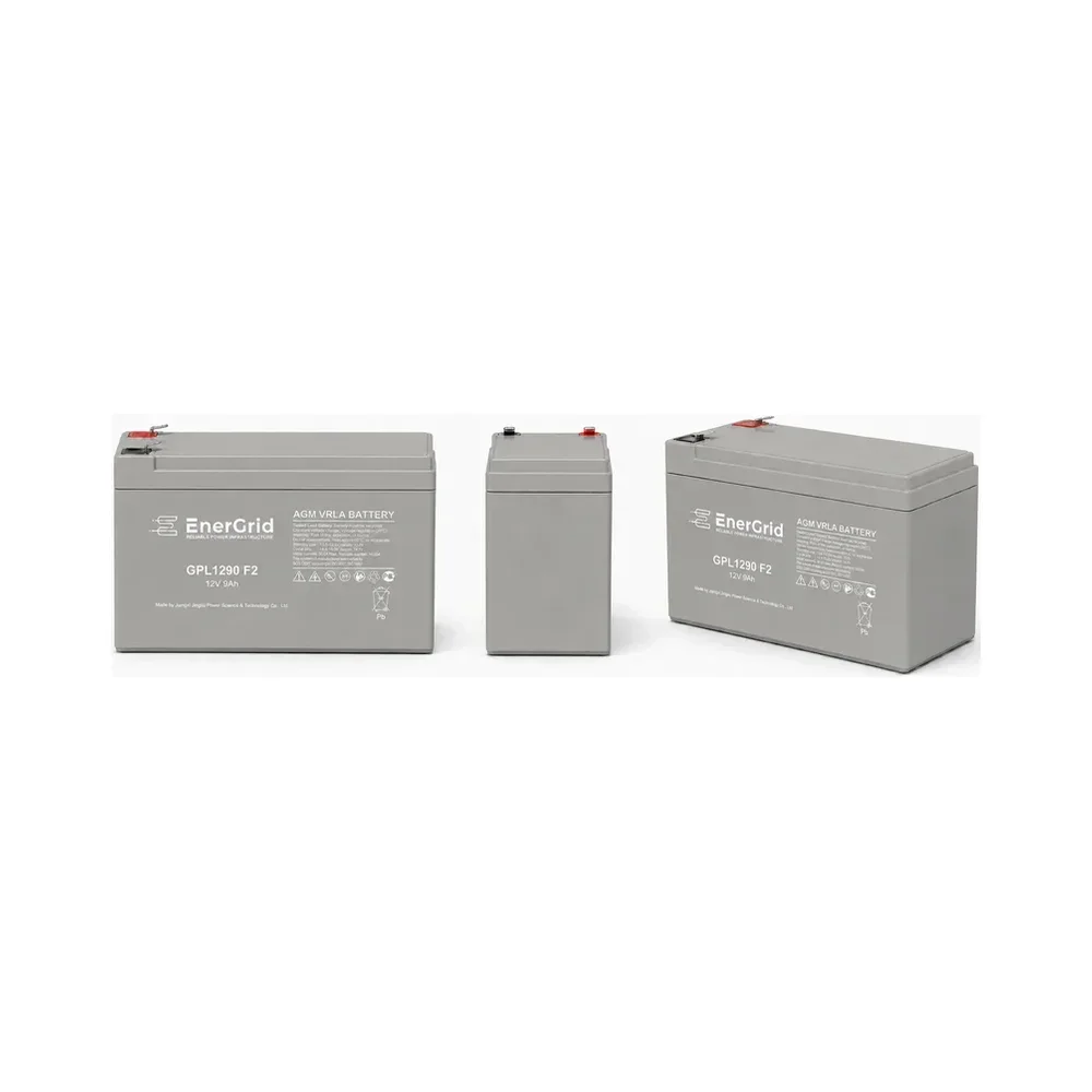 Аккумуляторная батарея EnerGrid GPL1290, 12 В, 9 А·ч