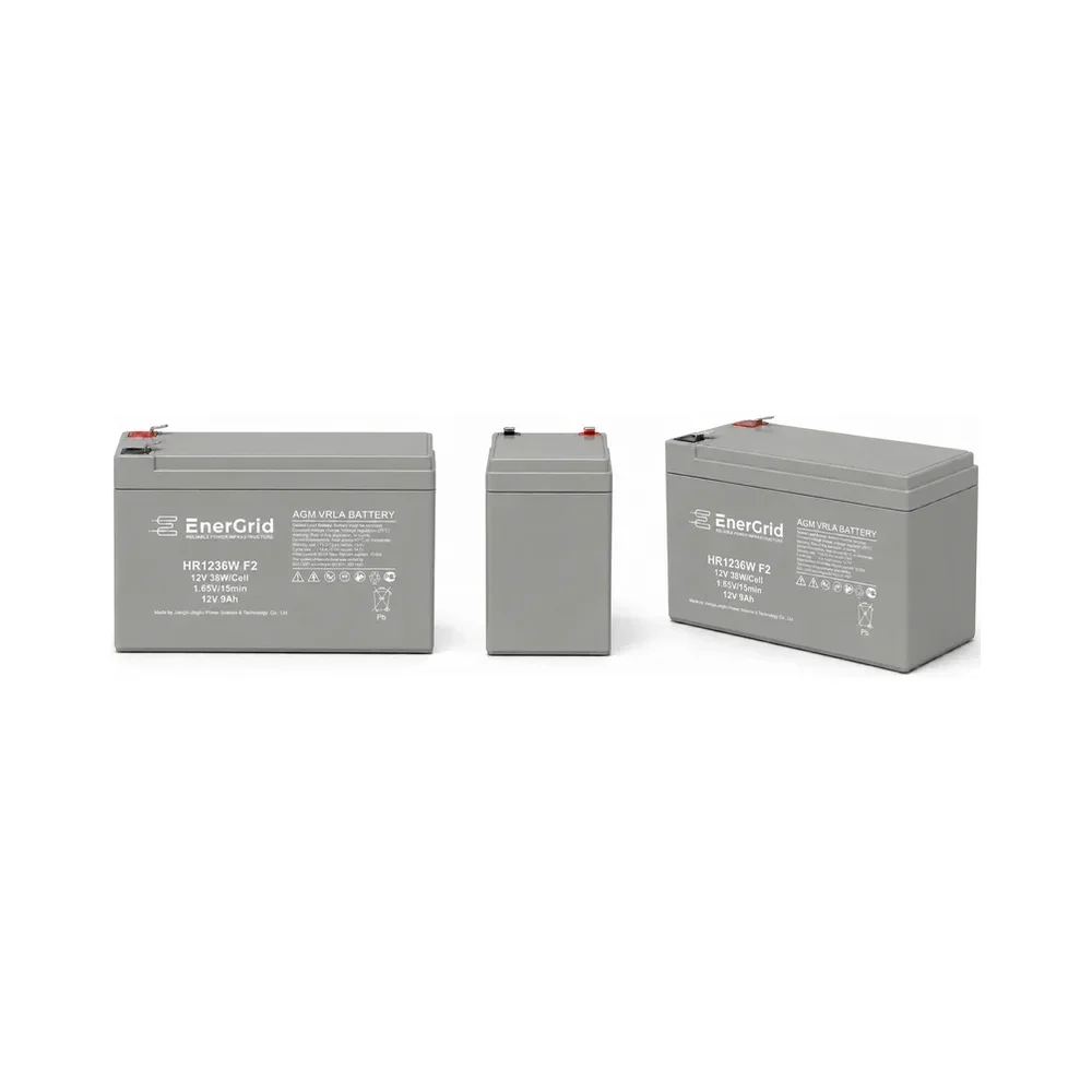 Аккумуляторная батарея EnerGrid HR1236W, 12 В, 9 А·ч